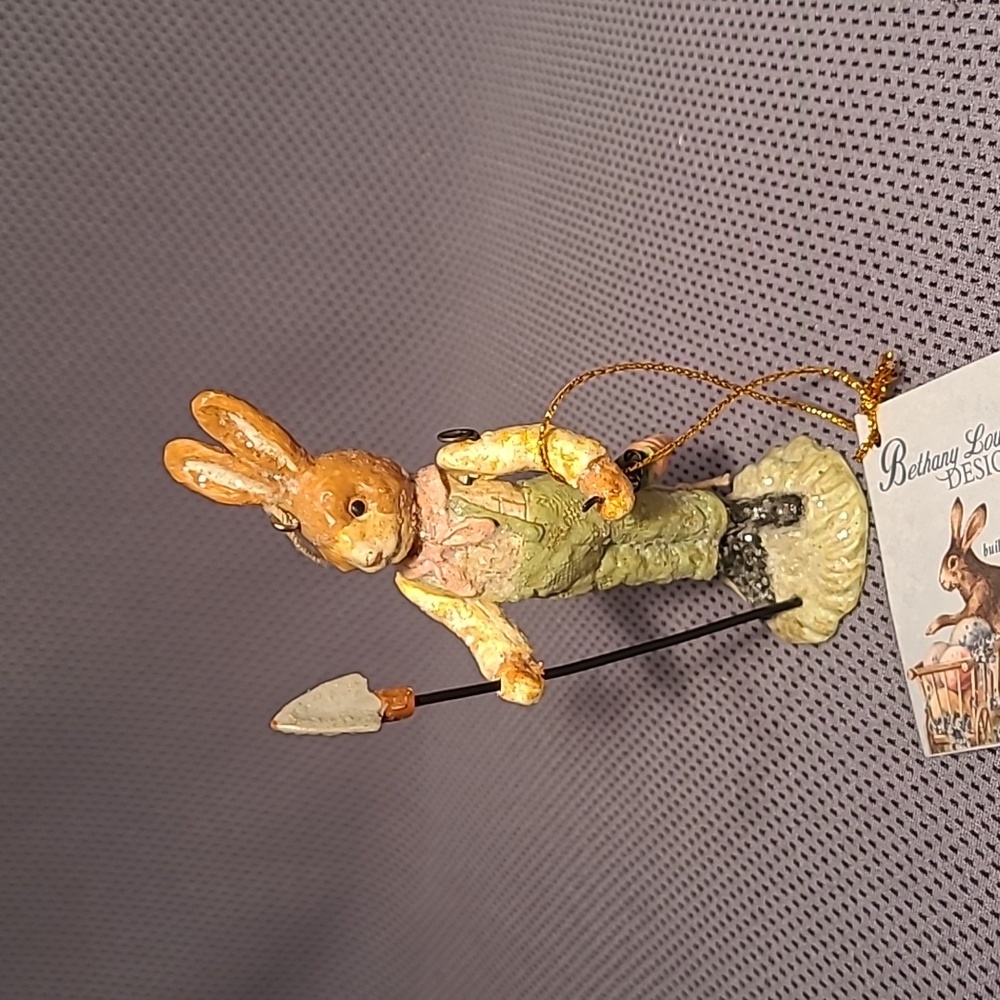 Bethany Lowe Designs Country Rabbit - Picture 2 of 10